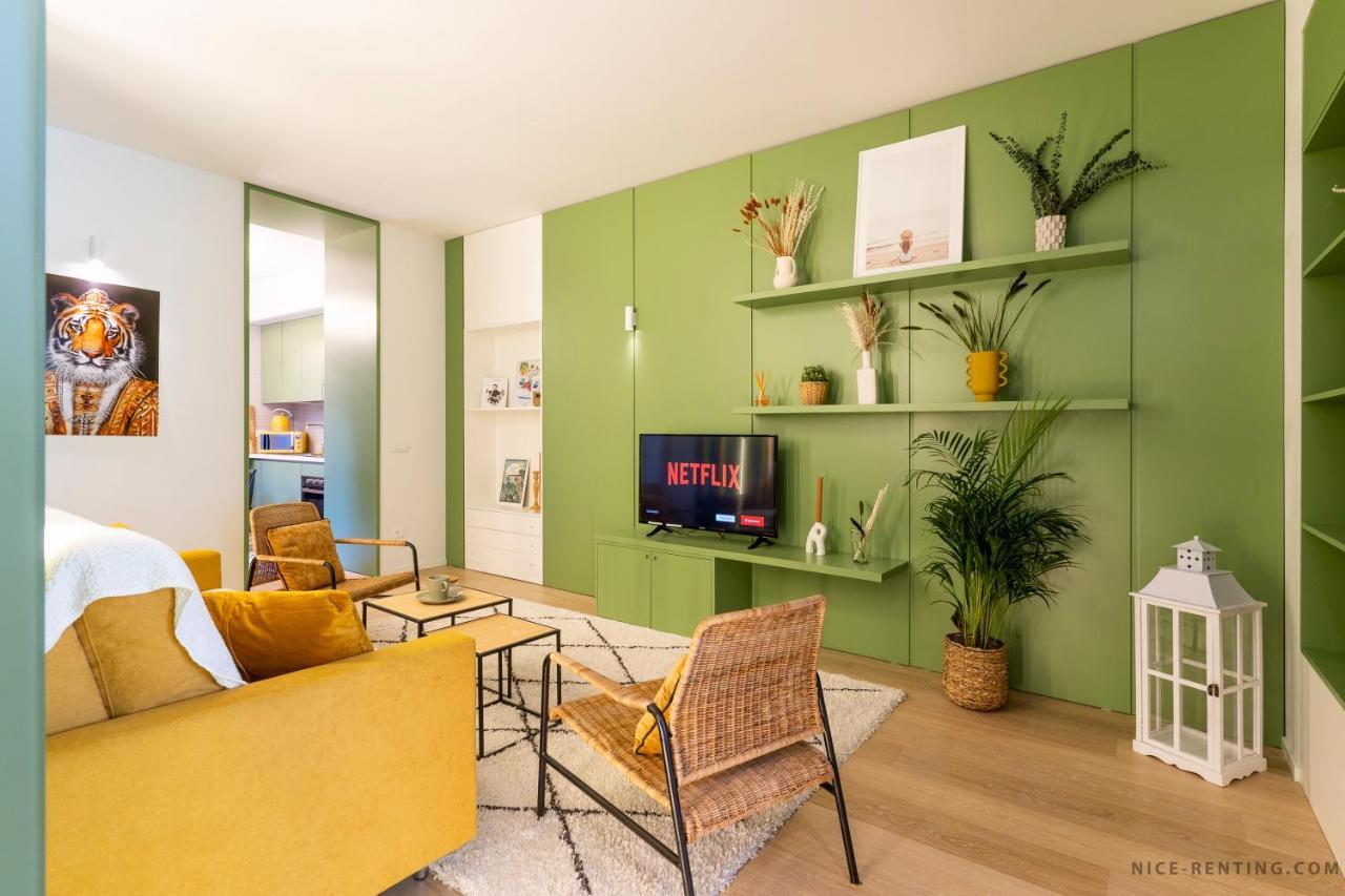 Nice Renting - Bavastro - Luxurious Loft - 2 Bedroom - Ac - Balcony - Trendy Neighborhood Exterior photo