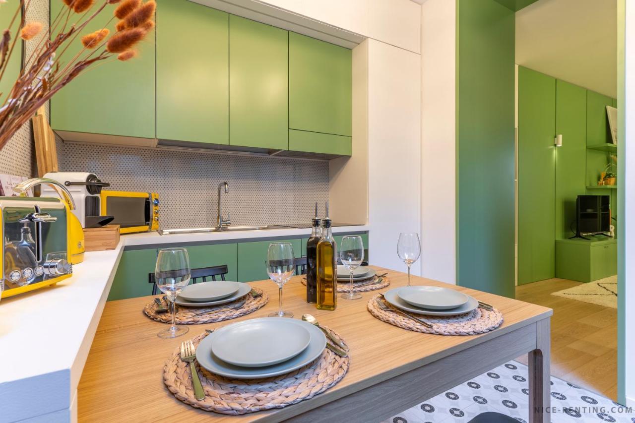 Nice Renting - Bavastro - Luxurious Loft - 2 Bedroom - Ac - Balcony - Trendy Neighborhood Exterior photo
